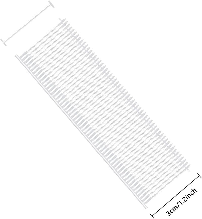 BSONE 1 inch Standard Tagging Gun Fasteners, 5000pcs Clothing Tag Barbs Attachments Price Label for All Standard Price Tag Gun - Image 5